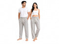 Unisex Linen Blend Lounge Pyjama | Breathable & Lightweight Comfort Wear | Relaxed Fit Night Pant for Men & Women.