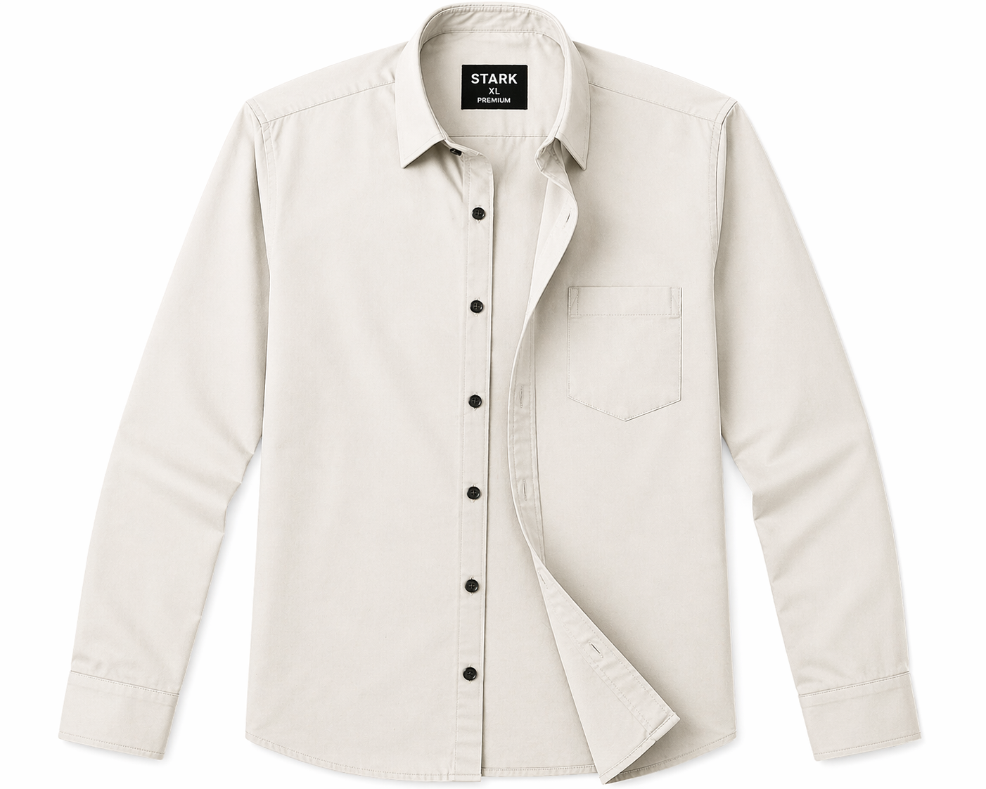 Men’s Solid Casual Shirt | Slim Fit Full Sleeve Cotton Blend Shirt for Men | Soft & Breathable Everyday Wear | XL Size