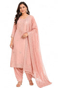 Jam Silk Cotton Dress Material for Women (Free Size) | Unstitched Salwar Suit Set with Dupatta | Top 2m, Bottom 2.5m, Dupatta 1.8m | Ethnic Wear